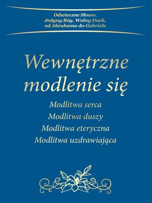 cover image of Wewnętrzne modlenie się